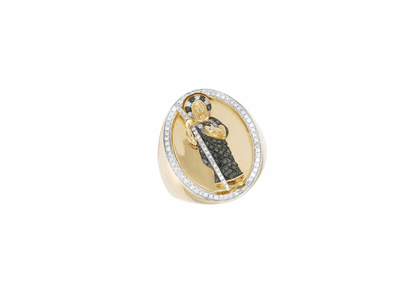 Saint Jude Fashion Ring with CZ's